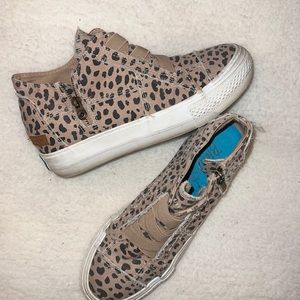 Blowfish sneakers cheetah print size 8